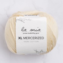 La Mia Xl Mercerized Krem El Örgü Ipi - 174