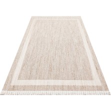 Eko Halı Cozy Czy 05 Beige Örgü Desenli Halı