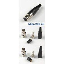 Asian Tech Store 4 Pin Xlr Dişi Konnektör