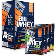 Bigjoy Sports Bigwheygo Whey Protein Tozu 32 Paket (Servis) Mix Aromalı Bigwhey