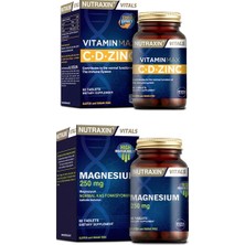 Nutraxin Vitamin Max ( C Vitamini ,D Vitamini Ve Çinko Takviyesi ) 60 Tablet + Selenium 100 Mcg 100 Tablet