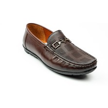 Nobel 1048 Kollej Kahverengi Deri Erkek Günlük Ayakkabı