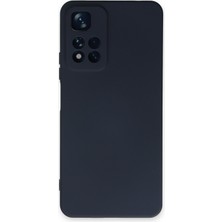 Aqua Aksesuar Xiaomi Redmi Note 11 Pro Plus 5g Kılıf Lansman Içi Kadife Lüx Tasarım Silikon Kapak - Lacivert