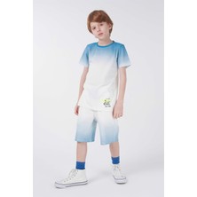 BRZ Collection Baskılı Erkek Çocuk T-Shirt-Short Takım