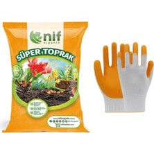 Nif Organik Süper Toprak 5lt + Eldiven