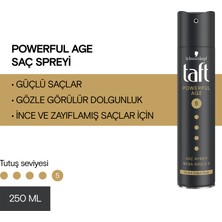 Taft Powerful Age ( İnce Ve Zayıflamış Saçlar İçin ) Sprey 250 Ml