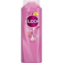 Elidor Superblend Saç Bakım Şampuanı Güçlü ve Parlak E Vitamini Makademya Yağı Kolajen 500 ml X3