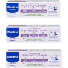 Mustela 1.2.3 Vitamin Barrier Pişik Kremi 3 x 50 ml