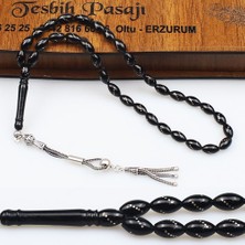 925 Ayar Gümüş Yan Nokta Işleme Beyzi Kesim Orijinal Oltu T