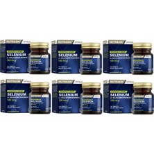 Nutraxin Selenıum 100 Mcg 100 Tablet-Selenıum Takviyesi*6 Adet
