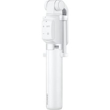 Huawei CF15 Pro Travel Tripod Kablosuz Bluetooth Selfie Çubuğu Beyaz