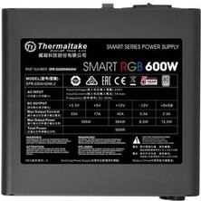 Thermaltake Smart RGB 600W 80 + Güç Kaynağı