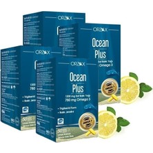 Ocean Plus 1200 Mg 50 Kapsül Saf Balık Yağı 4ADET