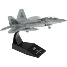 B Baosity Uçak Uçak Modeli F-22 Avcı Raptor Alaşım Modeli 1 (Yurt Dışından)