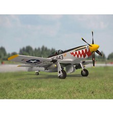 B Baosity 1/33 Ölçekli Kağıt P-51D Fighter Dıy Uçak Modeli Ev Masaüstü Süsleme (Yurt Dışından)