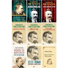 Friedrich Nietzsche Seti - 9 Kitap - Felsefe, Psikoloji, Zerdüşt, Aforizmalar