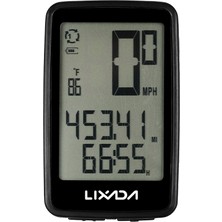 Lixada Bisiklet Kilometre Kilometre Sayacı ile Lixada USB (Yurt Dışından)