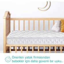 Avocado Thermo Sleep 90X190 cm Soft 15 cm  Thermo Pedli Sünger Bebek Yatağı