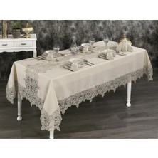 Saray Fransız Dantelli Yemek Takımı