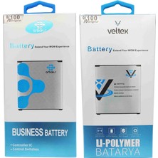 Veltex Samsung J5 - G530 - J3 2016 - J4 Batarya Güçlendirilmiş Amper Arbaks Veltex