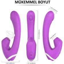 Bonilove Rabbit 9 Modlu Emiş Yapabilen G-Bölgesi ve Klitoris Uyarıcı Titreşimli Vibratör+Jel