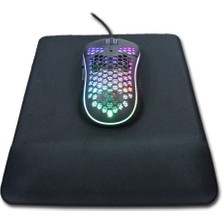 Tkz Lunatic LN-301 Kare Ergonomik Suya Dayanıklı Bileklikli Mouse Pad