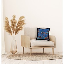 Adawall Home Blue Superman Dekoratif Kırlent
