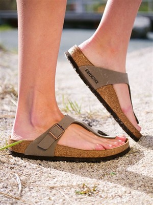 Birkenstock Gizeh Taş Rengi Parmak Arası Terlik 43391 V5