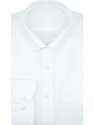 Süvari Gömlek, M, Beyaz