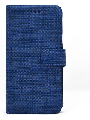 Dlrcase Apple iPhone Se 2022 Kılıf Kartvizitli Exclusive Spor Cüzdan Lacivert