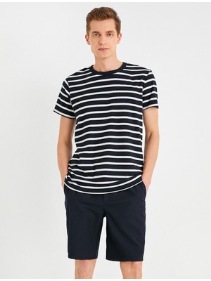 Koton Beli Bağcıklı Chino Şort