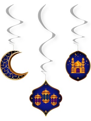 Masho Trend Mavi Hoş Geldin Ramazan Banner - Bayram Banner - Kaligrafi Hoşgeldin Ramazan