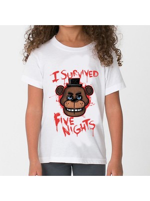 TakeTshirt Five Nights At Freddy's Çocuk Tişört Fnaf