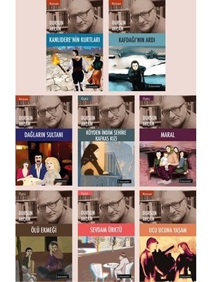Kafdağı`nın Ardı - Kanlıdere`nin Kurtları - Köyden İndim Şehire, Kafkas Kızı - Dursun Akçam
