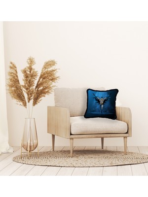Adawall Home Navy Blue Batman Dekoratif Kırlent