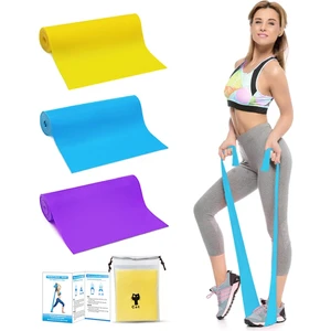 Zshskj3 1 Tpe Yoga Streç Levha Fitness Elastik Bant Direnç Bant Dayanımı Eğitim Streç Bant Seti(Yurt Dışından)