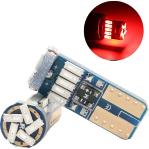 T10 LED Ampul Park Plaka Tavan Ledi 15 Ledli Canbus LED Beyaz / Kırmızı / Turuncu / Buz Mavi
