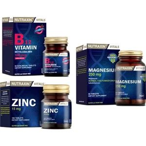 Ocean Nutraxin Vitamin B12 1000 Mg 60 Tablet Ve D3 Vitamini 1000 Iu 120 Tablet