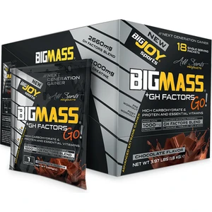 Bigjoy Bigmassgo Gh Factors 1800 Gr 18 Paket Mass Gainer Çikolatalı Karbonhidrat Tozu