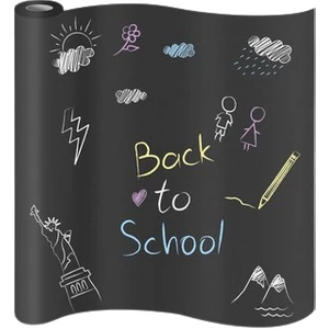 Egonex-Yapışkanlı Kara Tahta Sticker Blackboard 45 x 200 cm