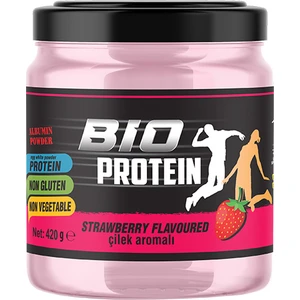Bio Protein Bioprotein Çilek Aromalı Yumurta Akı Protein Tozu Egg White Powder 420 gr
