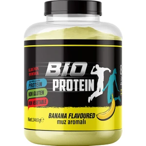 Bio Protein Bioprotein Muz Aromalı Yumurta Akı Protein Tozu Egg White Powder 2460 gr