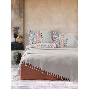 Cotton Box Jakarlı Çift Kişilik Pike Takımı Origin Taş