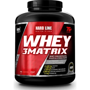 Hardline Nutrition Hardline Whey 3matrix 2300 gr Muzlu Protein Tozu