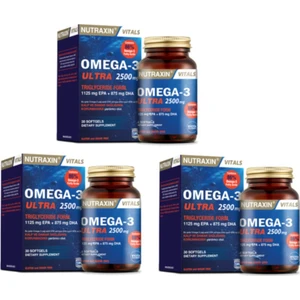 Omega 3 Ultra 2500 Mg 30 Yumuşak Kapsül X3 Adet