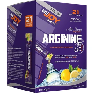 Bigjoy Sports Arginine Go! Limon 10GX21 Adet 1 Paket 1 x 210 G