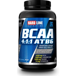 Hardline Nutrition Hardline Bcaa 4:1:1 Atb6 120 Tablet Kompleks Bcaa