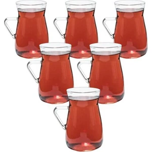 Ateşe Dayanıklı Borosilikat Çay Bardağı 6 Lı