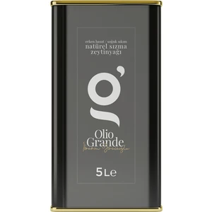Olio Grande Erken Hasat Soğuk Natürel Sızma Zeytinyağı Teneke 5 lt