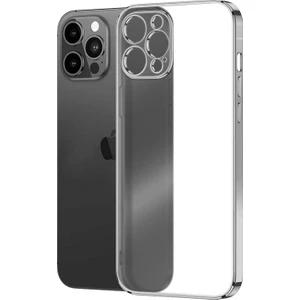 Apple iPhone 12 Pro Max Kılıf Square Matte Plating Gümüş